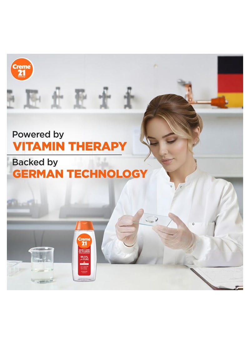 Creme 21 Pure Glycerin Body Oil 200ml - Image 5